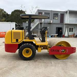 Venta caliente Usado Dynapac CA134 Road Roller Rodillo vibratorio de tambor con un solo componente de núcleo del motor Artículo de Venta caliente barato - Product Image 6