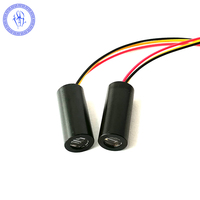 Module croix Laser rouge 9x21mm 3-5v 5mW 650nm, Diode à Laser rouge, 2 pièces
