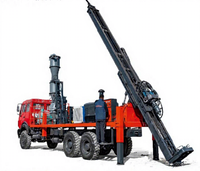 Plateforme de forage d'exploration à circulation inversée montée sur camion RMRC500, adaptée au transport longue distance