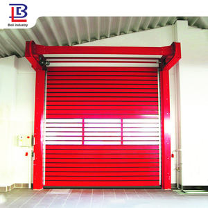 Fabricante de alta velocidad en espiral Turbo Roller Shutter Door Security para Factor Warehouse - Product Image 3