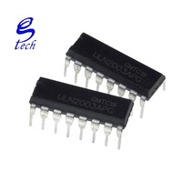 Circuitos Integrados, Matriz de Transistores Bipolares, 7 NPN Darlington, 50V 500mA, Uln2003 Uln2003AN Southernel, Garantía de 30 Días