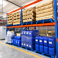 Estantería de Almacenamiento de Acero de Alta Resistencia, de Doble Cara, con Viga de Caja Entrelazada de 1.5 mm, para Almacenamiento a Gran Escala en Almacenes