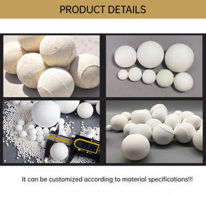Groothandel Slijtvaste Keramische Bal 68% 92% 99% Al2o3 Inerte Aluminiumoxide Ballen Vuurvaste Aluminiumoxide Slijpbal - Product Image 2