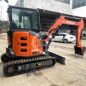 Mini Excavator <strong>HITACHI</strong> ZX35U JAPAN ORIGINAL 3.5ton Secondhand Digger with Cheap Price for Sale in Stpock High Quality - Product Image 5