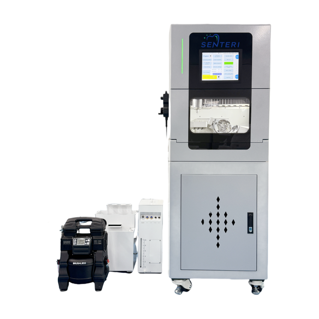 Electric 5-Axis Wet Metal Dental Milling Machine Titanium Discs Ceramics CAD CAM Equipment Oral Therapy Machining Titanium