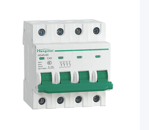 Ban đầu thu nhỏ ngắt mạch HG45-63 chính hãng chuyển đổi không khí 4P 1-63a D loại chất lượng cao MCB - Product Image 5