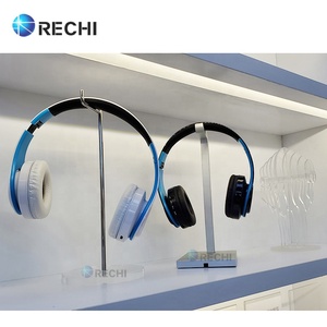 Rechi điện thoại cửa hàng thiết kế hiển thị truy cập <span class=keywords><strong>Acrylic</strong></span> sản phẩm âm thanh bán lẻ POS hiển thị đứng cho tai nghe <span class=keywords><strong>Acrylic</strong></span> hiển thị tai nghe - Product Image 5