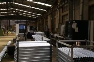 Paleta vertical de almacenamiento de acero suave de transporte OEM ODM de alta calidad con postes - Product Image 5