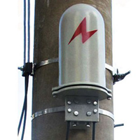 Boîtier de raccordement optique étanche à 12 fibres, en métal, pour ligne de transmission OPGW ADSS