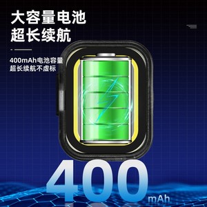 Skywolfeye Rechargeable Mini Cob Headlamp 2000 Mah <b>Adjustable</b> For Outdoor Cycling Night Fishing - Product Image 3