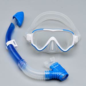 Children'S Diving Goggles Set Premium Design Anti-Fog Waterproof Full <b>Face</b> Adjustable Swimming Snorkeling Comfortable Clear - Product Image 1