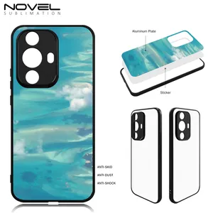 For HUAWEI Nova Series 2D TPU+PC Sublimation Blank Rubber Case For Nova 11