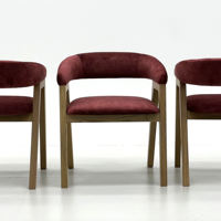 Fauteuil d'appoint en tissu de luxe pour hôtel, chambre d'hôtes, appartement et villa