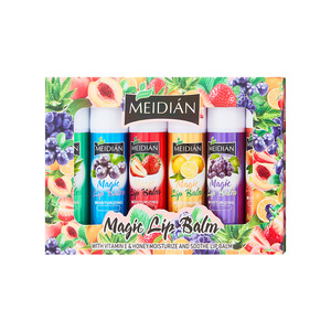 MEIDIAN 6 pièces Fruit Cute Lip Balm Baume à <span class=keywords><strong>l</strong></span>èvres hydratant aromatisé dans une boîte Vente en gros Autres produits de beauté et de soins personnels - Product Image 5