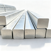 Barre de connexion en aluminium, ronde, moletée, pour nivellement, 8 mm, lisse, EN AW 1050