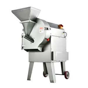 Industrial Mesin Pemotong Kentang Automatic Fruit Chopper Slicer Cube Cutting Machine To Cut Vegetables