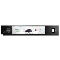 Supplier Pabrikan Mobil, Panel Instrumen Digital Mobil Pribadi dengan Kemudi Kanan untuk Chery ICar ICaur V23