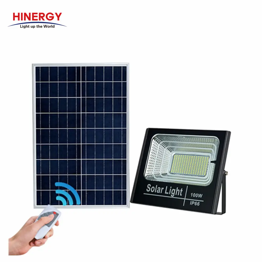 High Power IP67 Waterdichte Outdoor 50W Solar Led Schijnwerper Met Timer Prijs