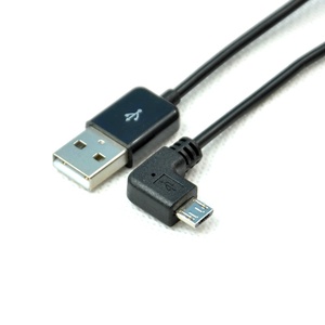 Tùy chỉnh hình chữ L góc bên phải <span class=keywords><strong>USB</strong></span> để <span class=keywords><strong>Micro</strong></span> <span class=keywords><strong>USB</strong></span> sạc cáp đồng nguyên chất với braid che chắn Chứng Khoán phụ kiện máy tính - Product Image 2