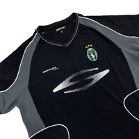 Özel Takım Forması Büyük Beden Polyester Retro Futbol Forması Dijital Baskı Bol Kesim Sokak Modası Fileli Unisex Tişört Nefes Alabilen Anti-UV
