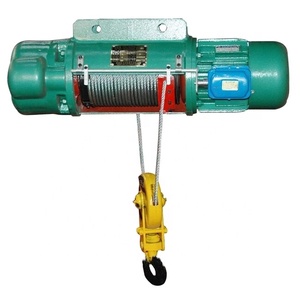 VOHOBOO marca <span class=keywords><strong>5Ton</strong></span> 12Ton CD1 MD1 materiales de construcción máquina de elevación construcción polipasto de cuerda de alambre eléctrico - Product Image 1