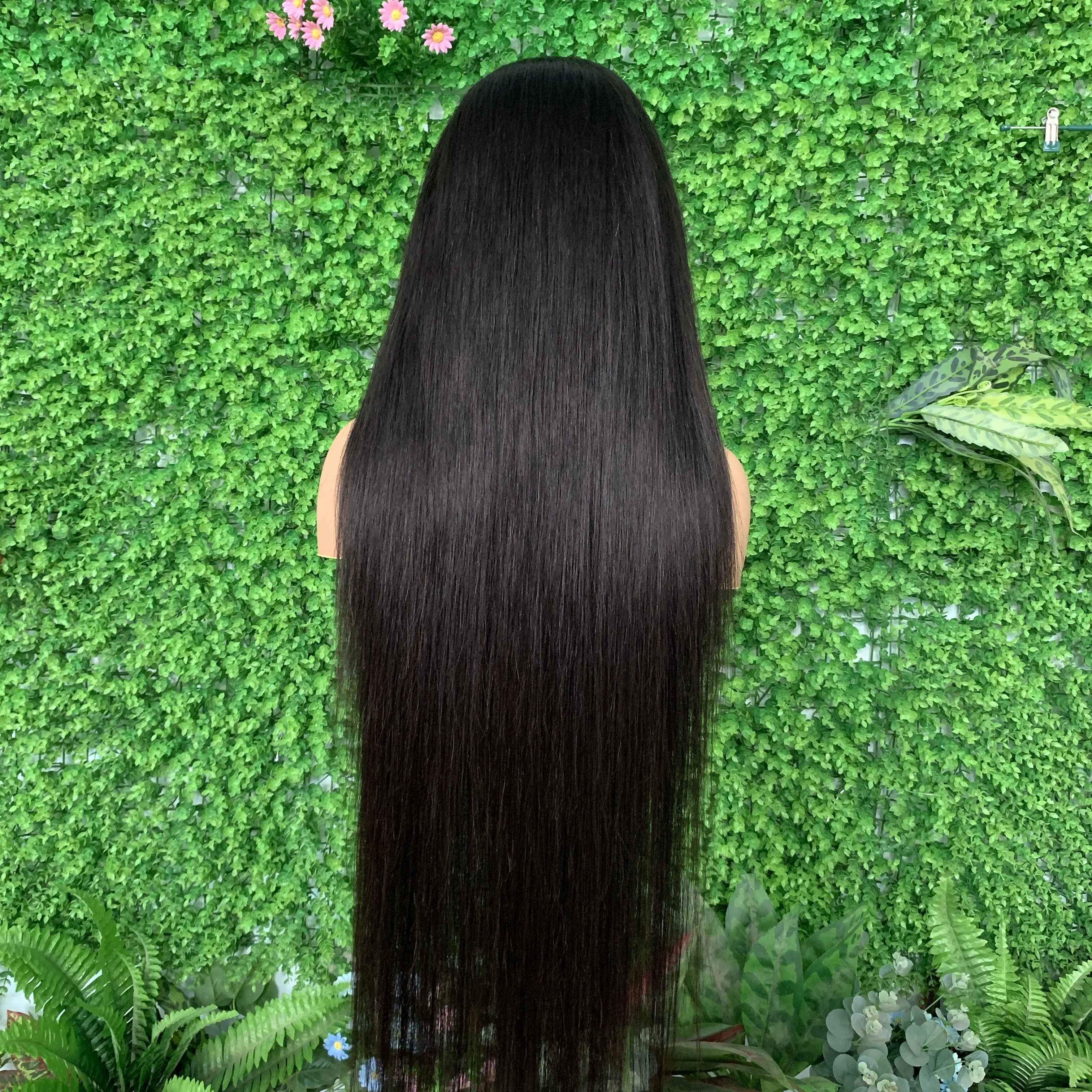 Atacado 100% cru virgem peruca de cabelo humano 100% transparente hd lace frontal peruca fina HD lace front perucas em estoque