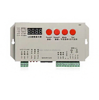 Contrôleur LED numérique programmable K1000S K-1000S avec écran LCD, synchronisation RGB RGBW, pixels programmables DMX TTL SPI, carte SD LED Edit Magic