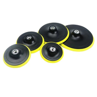 Disque de support en mousse plastique de 4 pouces à changement rapide pour polissage, support de 7 pouces, support OEM, disque de support moyen