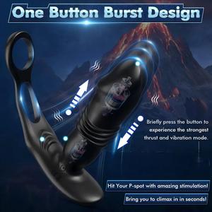 Cloud Shape Silicone Anal <b>Plug</b> for Men and Women Soft Multiple <b>Vibration</b> Mode Sex Toy Comfortable Adult <b>Plug</b> Silicone Anal - Product Image 5