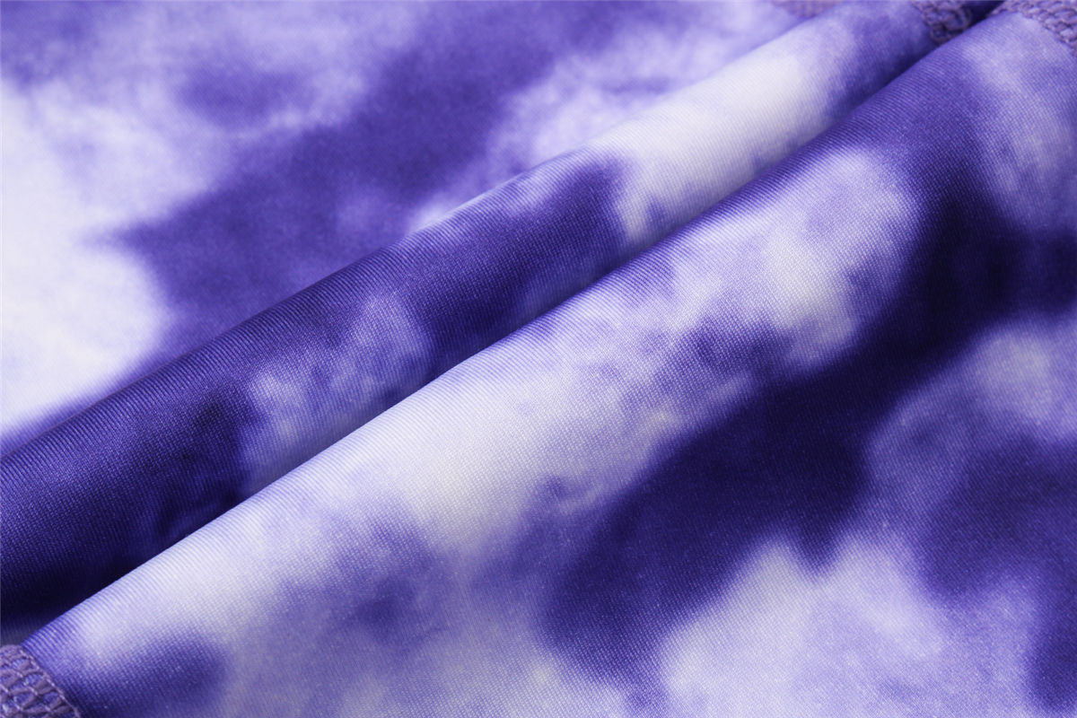 Wholesale fashion 2021 sexy tie dye yoga leggings women gym leggings fitness leggings