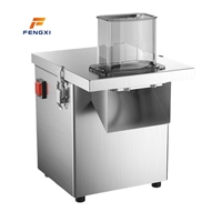 Mesin Pemotong Sayuran Multifungsi FXP Electric Motor 6*6 8*8, Mesin Pemotong Buah, Pengiris, dan Pencacah