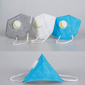 Masker pelindung pribadi pabrikan Logo kustom modis KN95 masker debu putih hitam masker wajah debu <span class=keywords><strong>Respirator</strong></span> cetakan - Product Image 6