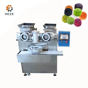 Automatico Multi-Funzionale Farcito Torte Della Luna Riempito Maamoul Biscotti Incrostanti Macchina Data di Biscotti Linea di Produzione - Product Image 1