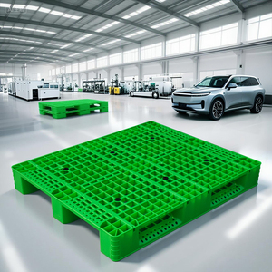 Palette en plastique industrielle de haute qualité, Euro HDPE, robuste, pour entrepôt, certifiée CE, forte capacité de <span class=keywords><strong>charge</strong></span> - Product Image 6