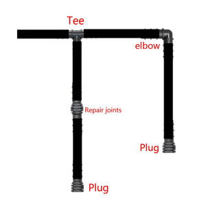 Raccords barbelés 16/<span class=keywords><strong>20</strong></span>/25mm <span class=keywords><strong>Raccord</strong></span> de transition pour tuyaux en PE Irrigation <span class=keywords><strong>goutte</strong></span> <span class=keywords><strong>à</strong></span> <span class=keywords><strong>goutte</strong></span> Tube en PE Té Splitter - Product Image 4