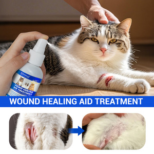 Oimmal 100ml Soin des plaies <span class=keywords><strong>pour</strong></span> animaux de compagnie, soulage les démangeaisons et les irritations cutanées, aide à la cicatrisation des plaies, traitement, <span class=keywords><strong>spray</strong></span> antimicrobien, sans danger <span class=keywords><strong>pour</strong></span> les chats - Product Image 3