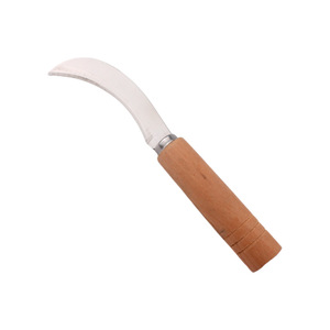 Cuchillo multifuncional para cortar frutas y melones con mango de madera de piña de acero inoxidable - Product Image 6