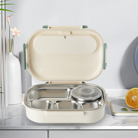 Thermos alimentaire en acier inoxydable, boîte à lunch isotherme, récipient alimentaire pour enfants, adultes