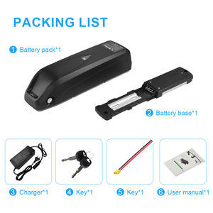 Hailong EBike Batería 36V 48V 17.5Ah 14Ah 10Ah <span class=keywords><strong>Bicicleta</strong></span> <span class=keywords><strong>eléctrica</strong></span> de montaña Paquete de batería 18650 Cell para Bafang 1000W 750W 500W 250W - Product Image 6