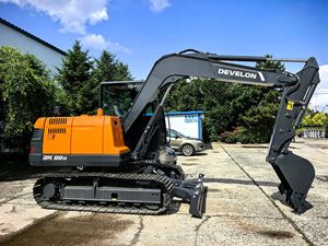 DEVELON DX80D 8 Ton Crawler Excavator <b>Compact</b> Hydraulic Excavator High Performance Construction Machine - Product Image 2