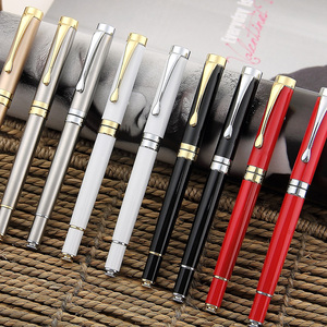 شعار مخصص هدية الأعمال الفاخرة الترويجية أقلام سوداء نقطة مجموعة مع صندوق - Product Image 2