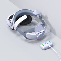 Sangle de tête VR avec batterie Prolonger Playtime Elite Strap Support amélioré pour Meta Quest 3