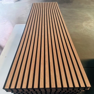 Di alta qualità 3D legno nero doghe pannelli a parete rimovibili insonorizzati per interni per camera da letto applicazione esterna appartamento - Product Image 3