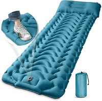 Natte — coussin de couchage de Camping gonflable, coussinets m amortissant de couchage, mise à niveau avec oreiller, matelas à Air portables
