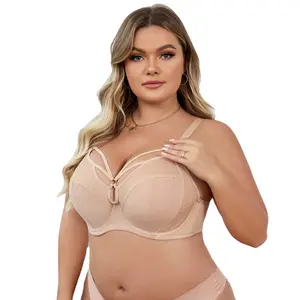 Soutien-gorge à couverture complète à sangle de confort pour femmes promotionnel divers durables utilisant un soutien-gorge grande taille pour soutiens-gorge à gros seins