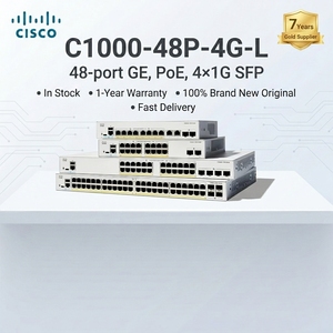 Cisco Catalyst 48-Port POE <strong>Ethernet</strong> <strong>Switch</strong> with 104G Capacity Stackable Design in Stock C1000-48P-4G-L - Product Image 2