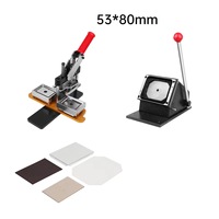Machine à Fabriquer des Magnets de Réfrigérateur et Badges Kit, Meilleure Vente, 50mm 63.5mm 53*80mm 65*90mm