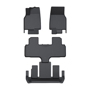 Tapetes de Piso TPE Ecológicos para Todo Clima para Tesla Model Y de 6 Plazas, Cobertura Total 3D, Precio de Fábrica, Venta al Por Mayor - Product Image 1