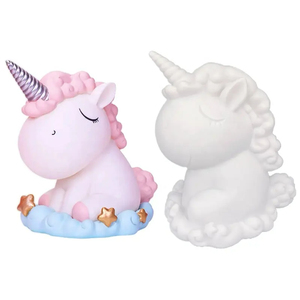 Populaire Fliud <span class=keywords><strong>licorne</strong></span> bricolage enfants peinture acrylique vinyle <span class=keywords><strong>licorne</strong></span> <span class=keywords><strong>tirelire</strong></span> fluide goutte à goutte verser peinture ours pour la décoration - Product Image 1
