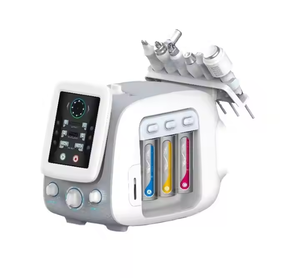 Appareil de nettoyage de la peau 6-en-1 - Nettoyeur facial portable avec prise US, ciblant le visage et les soins de la peau multifonctionnels professionnels - Product Image 1